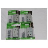 National Hardware Screen/Storm Door Hinges - 3 in Zinc Plated (Lot of 4)
