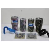 Camouflage 20 oz Acrylic Tumbler (Lot of 4)