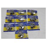 BrassCraft G2R17X CD 1/4 Turn Angle Valve for Wall Pipe - 1/2in FIP x 3/8in OD COMP (6-Pack)