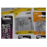 National Hardware Screw Eyes - Zinc-Plated 5/8 in & 15/16 in - 14 Pcs Pack