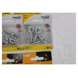 National Hardware Screw Eyes - Zinc-Plated 5/8 in & 15/16 in - 14 Pcs Pack