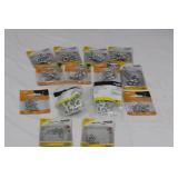 National Hardware Screw Eyes & Cup Hooks - Zinc-Plated Assortment (Multiple Packs)