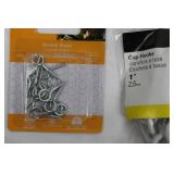 National Hardware Screw Eyes & Cup Hooks - Zinc-Plated Assortment (Multiple Packs)