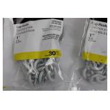 National Hardware Screw Eyes & Cup Hooks - Zinc-Plated Assortment (Multiple Packs)