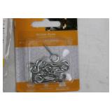 National Hardware Screw Eyes & Cup Hooks - Zinc-Plated Assortment (Multiple Packs)
