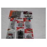 National Hardware Door Hardware Assortment - Hinges, Barrel Bolts, Safety Hasps
