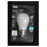 Feit Electric Enhance LED Bulbs - 60W Equivalent, 120V, E12 Candelabra Base, Vivid Natural Light