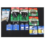 Fluidmaster Flappers, Tank-to-Bowl Bolts, BrassCraft Adapters, SharkBite Fittings