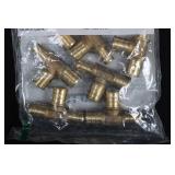 Watts LFWP18B-120812PB WaterPEX Brass Tees 3/4in x 1/2in x 3/4in Crimp (Lot of 10)