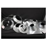 GV1376 GV Storm Collar 4 in; GV1377 GV Storm Collar 4 in; GV1383 GV Roof Flashing 4 in