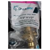 SharkBite Max Ball Valves 1/2 in x 1/2 in & 3/4 in x 3/4 in (Lot of 3)