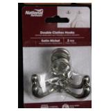 National Hardware Coat Hooks & Spring Door Stops Assortment - Oil Rubbed Bronze & White (8-Pack)