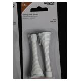 National Hardware Coat Hooks & Spring Door Stops Assortment - Oil Rubbed Bronze & White (8-Pack)