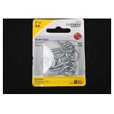 National Hardware Zinc-Plated Ceiling & Square Bend Hooks, Screw Eyes & Corner Braces