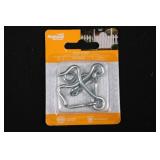 National Hardware Zinc-Plated Ceiling & Square Bend Hooks, Screw Eyes & Corner Braces