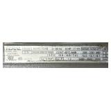 1/50 Motor, 5 HP, Regenerative Blower, 3-Phase Teral, MUH3.7CAB Msrp retails from $3,000-10,000see description