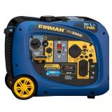 ^Firman Whisper Hybrid Series 3000 W 120 V Gas/LP Portable Portable Generator 3000 W Msrp $999.99