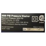 Powerhorse Portable Electric Cold Water Pressure Washer, 3000 PSI, 2 GPM #113880 Msrp $399.99 see description