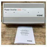 KISAE SW1220 2000W, 12V Pure Sine Wave Inverter Msrp $449.99 see description