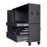 Husky 80-inch 10-Drawer 3-Piece Tool Storage Chest and Cabinet Combo in Matte Black MSRP $2,100
