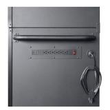 Husky 80-inch 10-Drawer 3-Piece Tool Storage Chest and Cabinet Combo in Matte Black MSRP $2,100