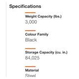 Husky 80-inch 10-Drawer 3-Piece Tool Storage Chest and Cabinet Combo in Matte Black MSRP $2,100