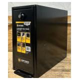 Northern Tool + Equipment Sidebed Storage Drawer Truck Toolbox, 18in. x 7.5in. x 15.5in., 5-Drawer, Steel, Gloss Black, Twist Latch #52271 Msrp $389.99