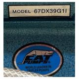 Cat Pumps Pressure Washer Pump, 4000 PSI, 4.0 GPM, Direct Drive, Gas, Model# 67DX39G1L #A157594 Msrp $749.99 see description