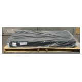 ^Black/Grey Twin Box Spring Sealed 74-1/2  H x 38  L x 7  W