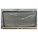 ^Black/Grey Twin Box Spring Sealed 74-1/2  H x 38  L x 7  W