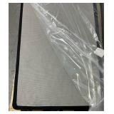 ^Black/Grey Twin Box Spring Sealed 74-1/2  H x 38  L x 7  W