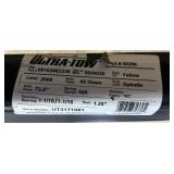 Ultra-Tow Torsion Trailer Axle, 2200-Lb. Capacity, High-Rise Brackets, 3in. Above Axle Tube, 45  Down Start Angle, 73-1/2in. Hub Face, 78-1/2in.L, 60in. Outside Frame Msrp $379.99