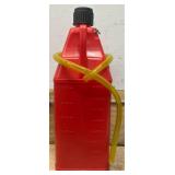 * FLO-FAST Container With Pump, 10.5-Gallon, Red, For Gasoline, Model# 30050-R #64486 Msrp $284.99
