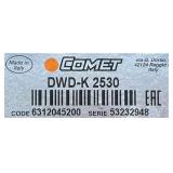 Comet Pressure Washer Pump Assembly, 3100 PSI, 2.5 GPM, Direct Drive, Gas, Model# DWD-K2530 #A157121 Msrp $299.99 see description