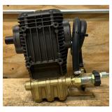 Comet Pressure Washer Pump Assembly, 4000 PSI, 3.5 GPM, Belt Drive, Gas/Electric, Model# RW 4040S #A157134 Msrp $749.99 see description