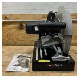 Ironton 14in. Dry-Cut Metal Saw, 15 Amp, 3.37 HP, 45  Miter, Cuts Up to 4-3/4in. Round and 4-1/8in. Square Stock see description