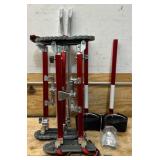 *Metaltech 24in.-40in. Pair Drywall Stilts, 225-Ib. Capacity, Model# I-BMDS2440 #58615 Msrp $319.99 see description