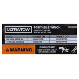 Ultra-Tow Portable Handheld 24V DC Battery-Operated Winch, 1100-Lb. Line Pull, 24 Max. Volts, 30 Amps #5989495 Msrp $439.99 see description