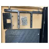 * Elevate Outdoor Adjustable Hitch-Mounted Mud Flap   24in. x 18in. Rubber Flaps, Powder-Coated Steel, Model# HMF-2418 #6694488 Msrp $134.99 see description