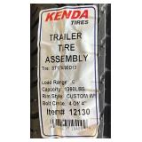 *Martin Wheel Carrier Star 13in. Bias-Ply Trailer Tire and Wheel Assembly, ST175/80D-13, 4-Hole, Load Range C, Model# DM175D3C-4CIN #12130 Msrp $389.97