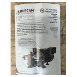BURCAM Shallow Well Jet Pump and Pressure Tank System Model: 506221P read description