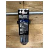 Ultra-Tow XTP Aluminum Ball Mount, Class IV, 8000-Lb. Tow Weight, 8in. Drop, 7in. Rise, 1in. Shank