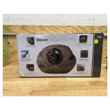 Alpine Corporation Bluetooth Outdoor Speaker in Brown (Set of 2)