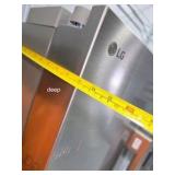 27 cu. ft. Standard-Depth, Side-by-side Refrigerator, with Ice and Water and Bar Handle Design - $1599 MSRP