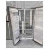 27 cu. ft. Standard-Depth, Side-by-side Refrigerator, with Ice and Water and Bar Handle Design - $1599 MSRP