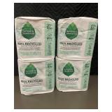 Seventh Generation Mega Rolls Bath Tissue - 100% Recycled 4-Pack (4 Rolls Each)