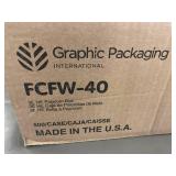 Graphic Packaging International FCFW-40 Fresh Popcorn Box 500/Case