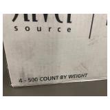 Silver Source Large Polyethylene Gloves - Reorder #252043 - 4-500 Count by Weight