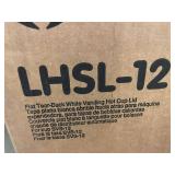 Flat Tear-Back Hot Cup Lid For SVS-12 Vending, 1500/Case