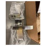 EMTEK Narrow Style Non-Keyed Sideplate Right-Hand Door Handle Set - 12237063